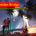 Golden-Bridge Jembatan Emas are hangout spots for young people